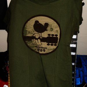 woodstock 1969 logo memory S NEW offical tee - peace & love janis jimi santana